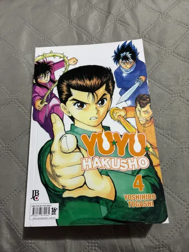 Manga yu yu hakusho 4 volumes