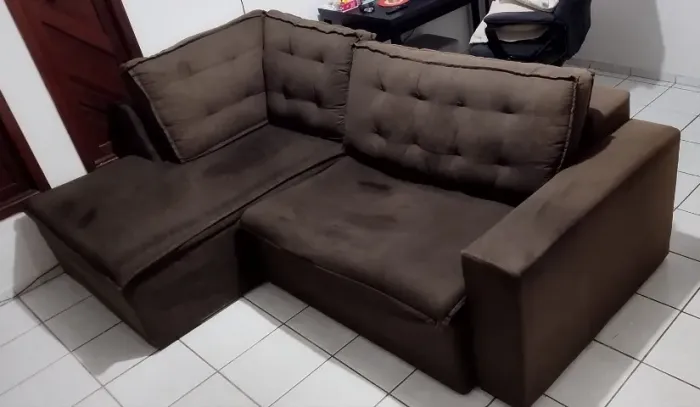 Sofá retrátil 3 lugares