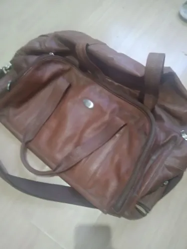OPORTUNIDADE | BROOKSFIELD MALA DE COURO BROOKSFIELD bolsa mala bagagem de mão