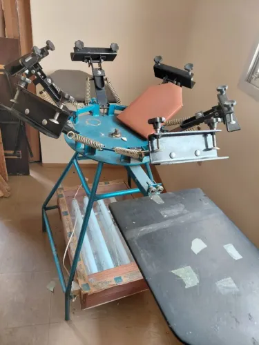 Mesa de serigrafia completa - ideal para produção