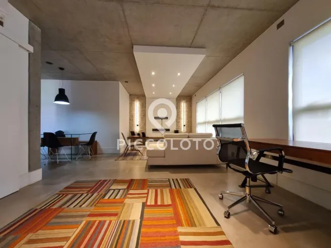 Apartamento mobiliado para alugar em Campinas, bairro Cambuí, com 2 quartos, com 70 m², Ed