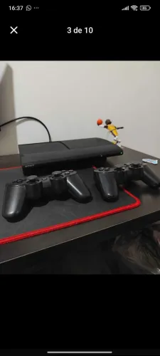 Ps3 super slim desbloqueado + 2 controles