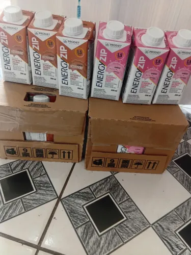 Vendo garrafinhas de Energyzip 