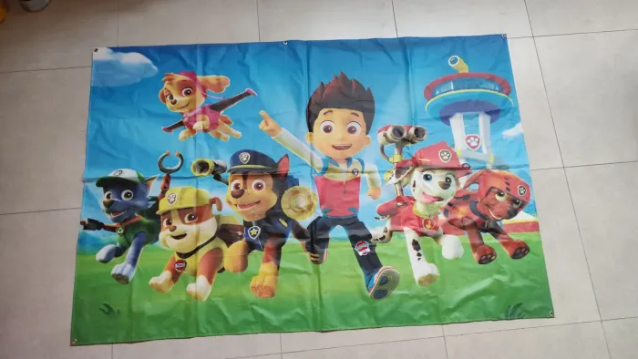 Painel Patrulha Canina para aniversário