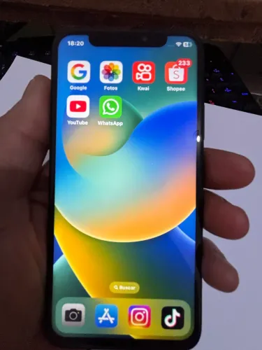 iPhone X usado em perfeito estado 64gb 
