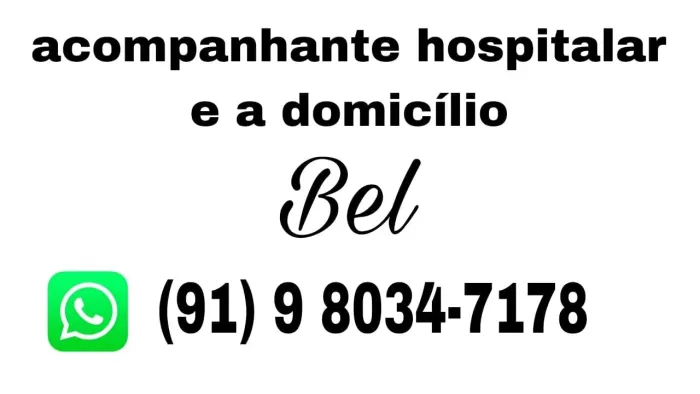 Acompanhante hospitalar e adomicilio.