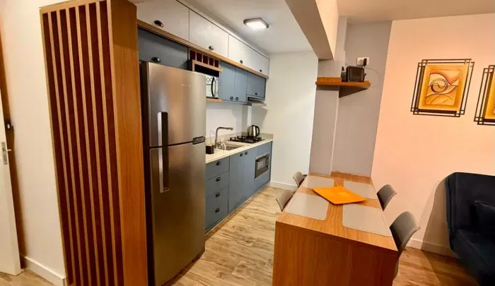 Apartamento de 1 dormitório no Centro