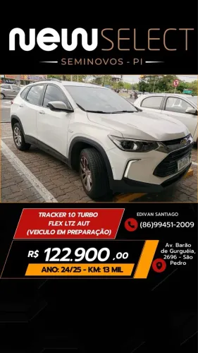 Chevrolet Tracker LTZ 1.0 Turbo 12V Flex AUT 2025