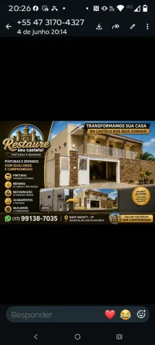 Eberson de Souza pinturas e reparos 
