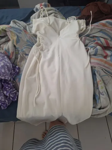 Vestido branco zara