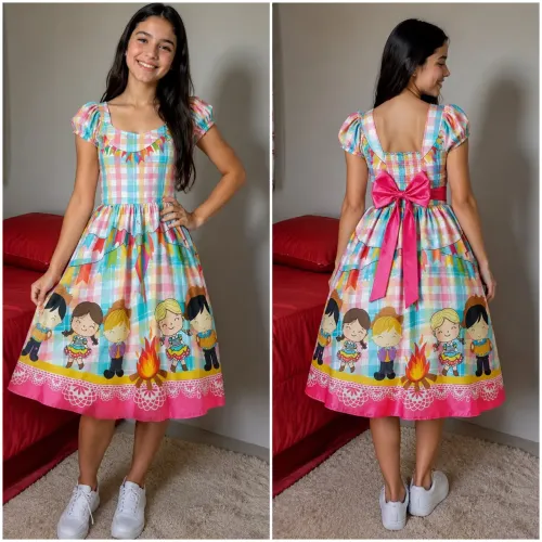 Vestido pra festa junina