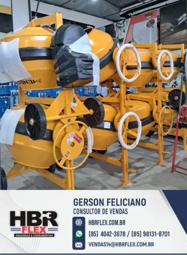 BETONEIRA PRIME 400 LITROS 2 CV MONOFÁSICA
