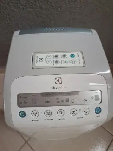 climatizador domestico de ar electrolux cl08r quente e frio com controle remoto