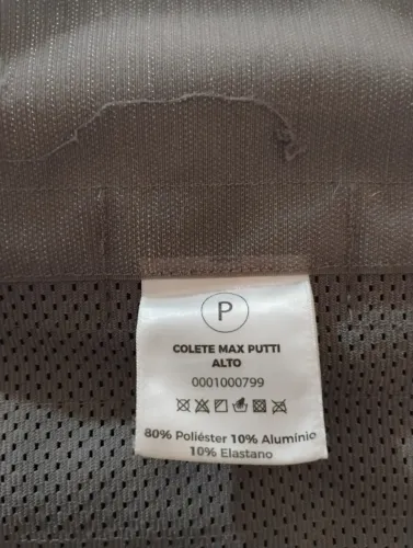 Colete feminino putti alto tamanho P Orthocare