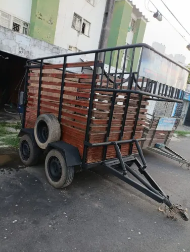 Venda reboque dois eixos