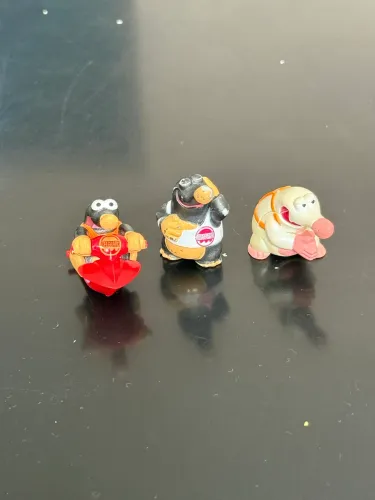 miniaturas kinder ovo missão toupeiras