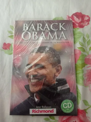 Barack Obama: The Story of one Man's Journey to the White House + CD (livro em inglês)