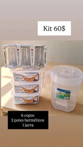 Kit completo 60 reais