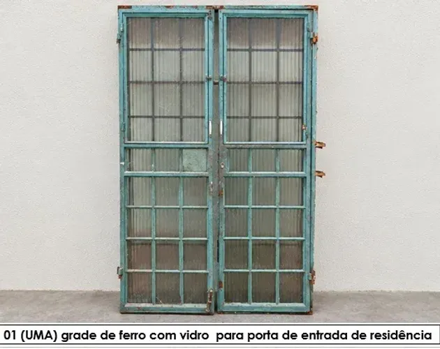VENDO 05 Grades de Ferro usadas para residência(Porta,Janelas e Portãozinho )
