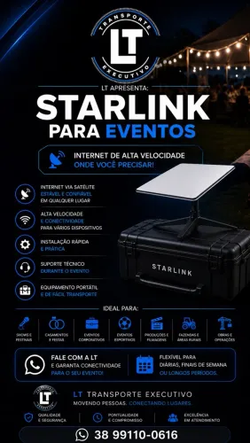 Locação de Starlink