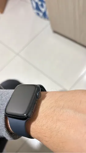 Apple Watch SE 2ª Geração 44mm GPS Preto - Bateria 90%