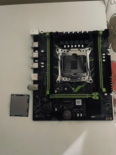 Vendo placa mãe x99 mais processador xeon2630 v4