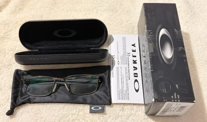 armação Oakley Lizard original na cor Satin Black (preto fosco)
