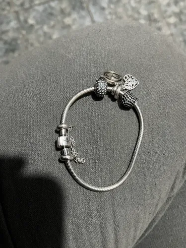 Pulseira Maleável Em Prata 925 Com Fecho Tradicional monte Carlo