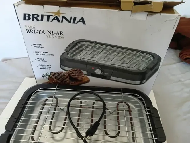 Churrasqueira Britânia sem Fumaça