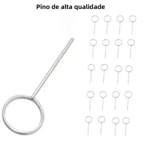 Pino para ejeção de cartão SIM universal