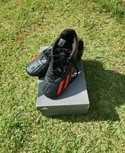 chuteira adidas deportivo preta tamanho 38