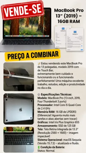 macbook pro 13 2019