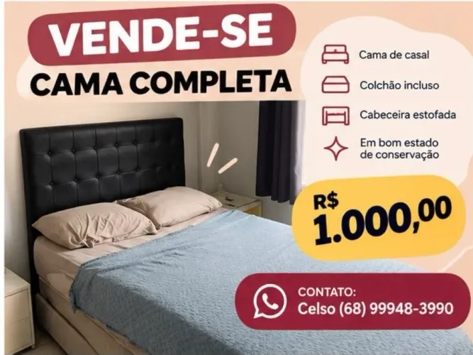 Cama Casal Simples 