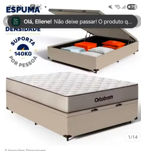 Box Baú cama casal padrão dr do sono