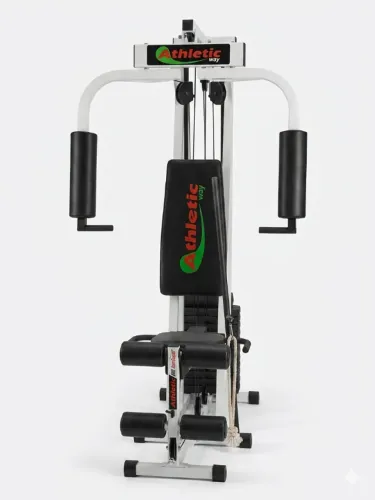 Aparelho de Musculação Athletic Way - Completo, Conservado e Pronto para Uso