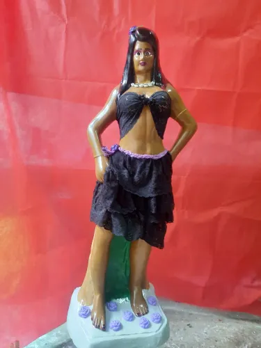 Imagens de gesso maciça pintura a mão
