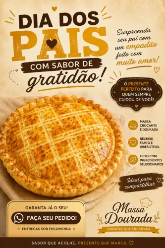 Empadão dia dos pais