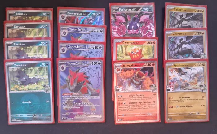 Base Set Deck Pokémon Zoroark ex do N