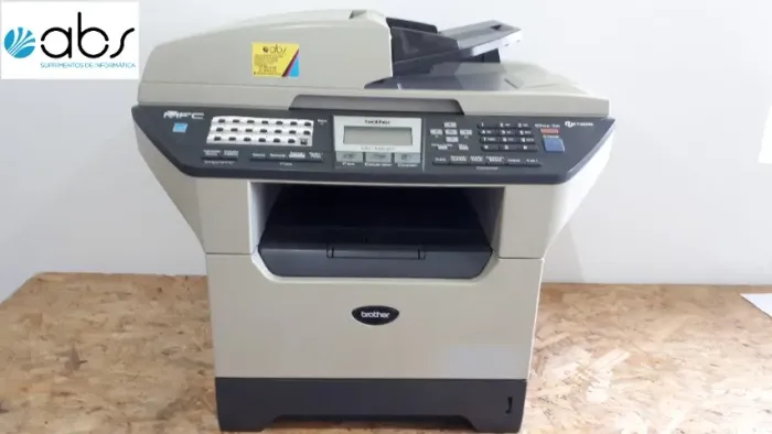 Impressora multifuncional a laser Brother 8080DN completa com um toner novo e garantia