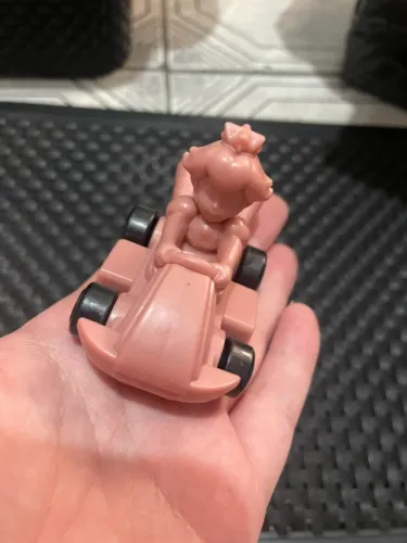 Princess Peach - Carrinho Mario Kart - Brinde McDonald's