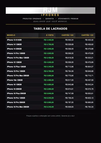 ? iPhones NOVOS e LACRADOS ? Do iPhone 13 ao 17 Pro Max disponíveis