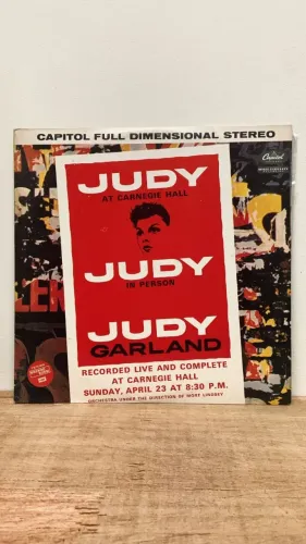 Disco de Vinil LP Judy Garland - Judy At Carnegie Hall - Judy In Person