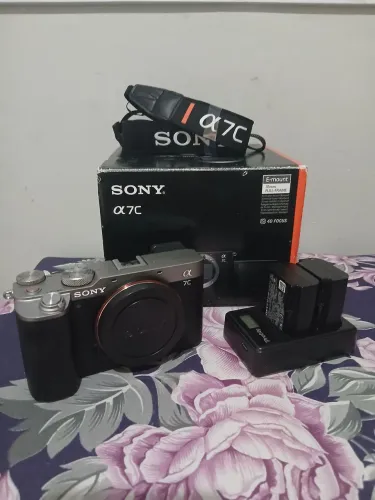 Sony a7c prata 20k clicks