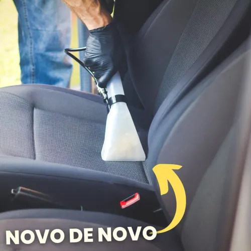 Limpeza e higienização de bancos 