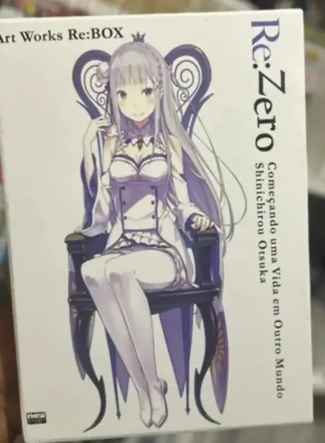 Artbook Re zero Em português
