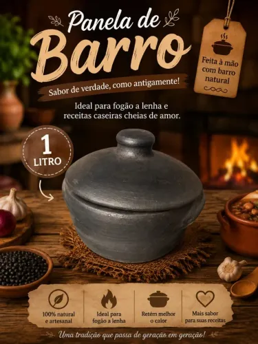 Panela de Barro 1 litro