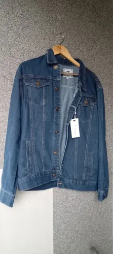 Jaqueta Jeans Masculino Plus Size Tam.5XL Pix