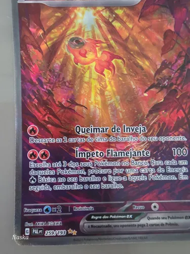 TCG POKEMON Chi-yu EX ps190 259/193 2023