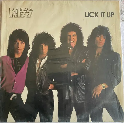 Disco de vinil Kiss - lick it up