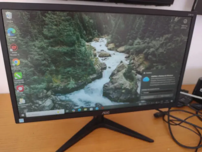 Monitor AOC 22 Pol vga e HDMI 67htz